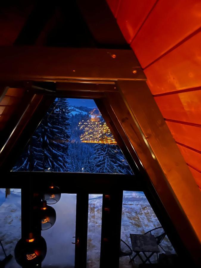 Hotel La Koltau A-Frame Mărişel Exteriér fotografie