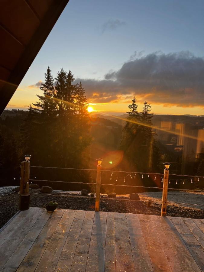 Hotel La Koltau A-Frame Mărişel Exteriér fotografie